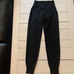 Black joggers
